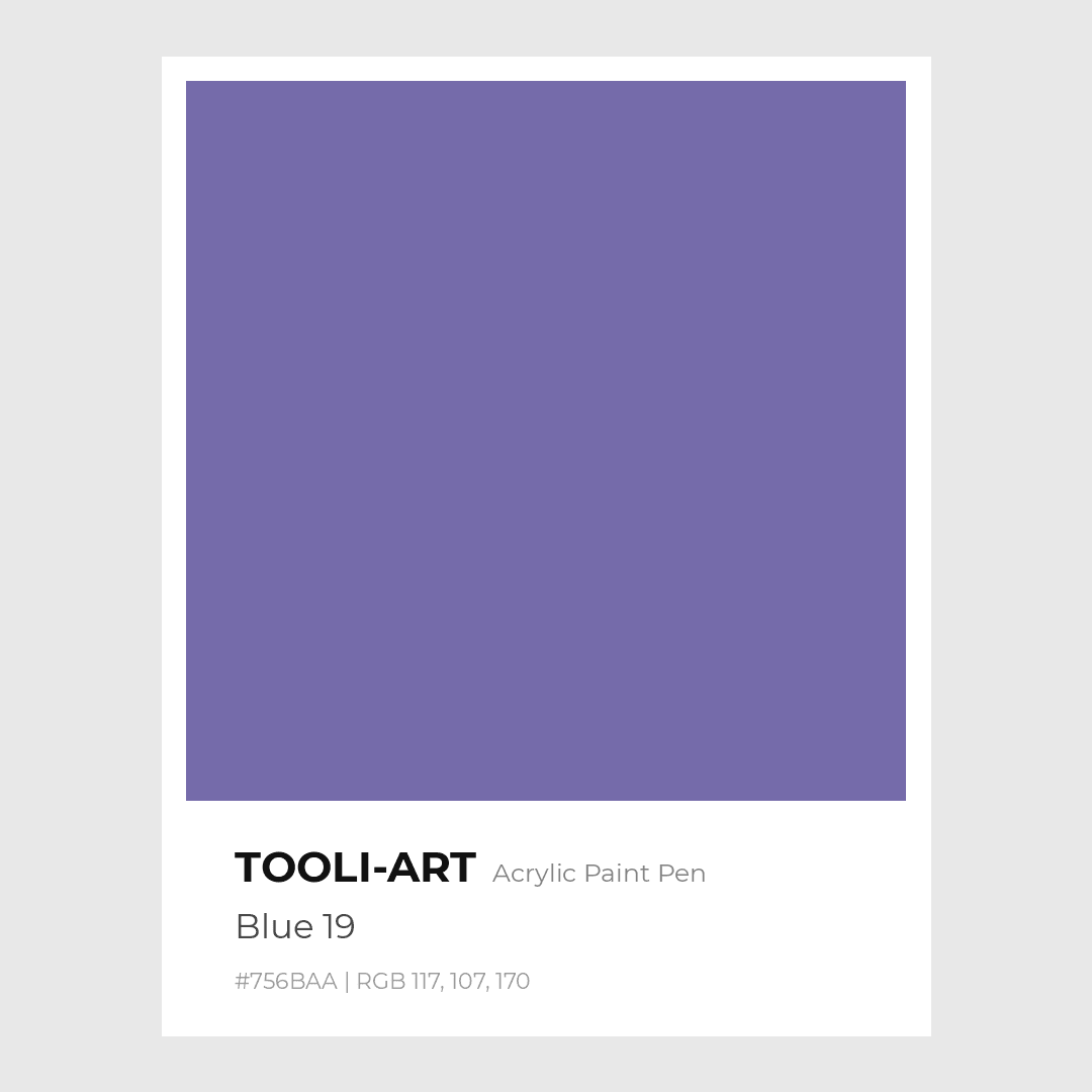 Tooli Art Blue 19