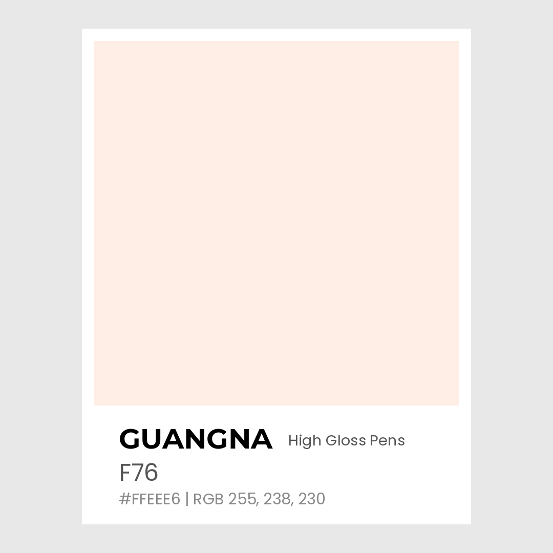 Feutre Acrylique Guangna High Gloss Pen – F76