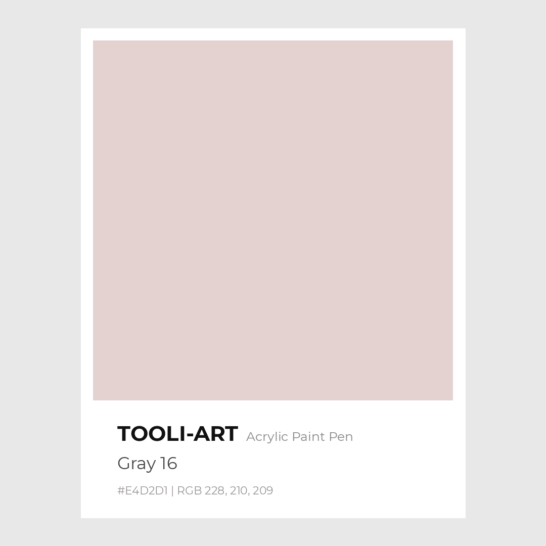 Tooli Art Gray 16