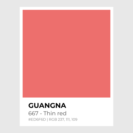 Feutres acryliques - Guangna-667_-_Thin_red - Lovely Colors