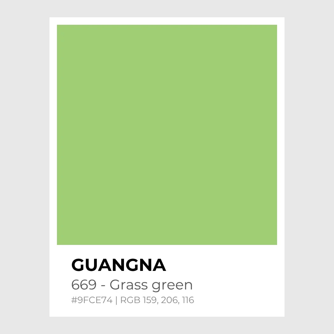 Feutres acryliques - Guangna-669_-_Grass_green - Lovely Colors