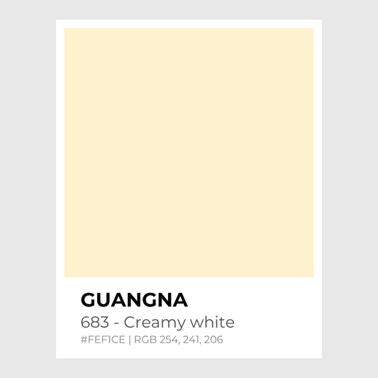 Feutres acryliques - Guangna-683_-_Creamy_white - Lovely Colors