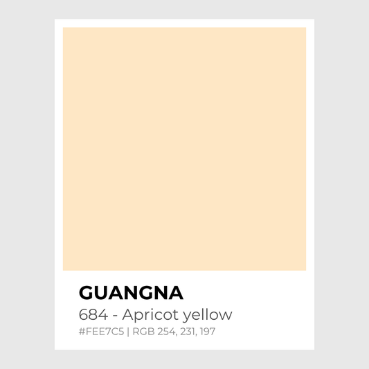 Feutres acryliques - Guangna-684_-_Apricot_yellow - Lovely Colors