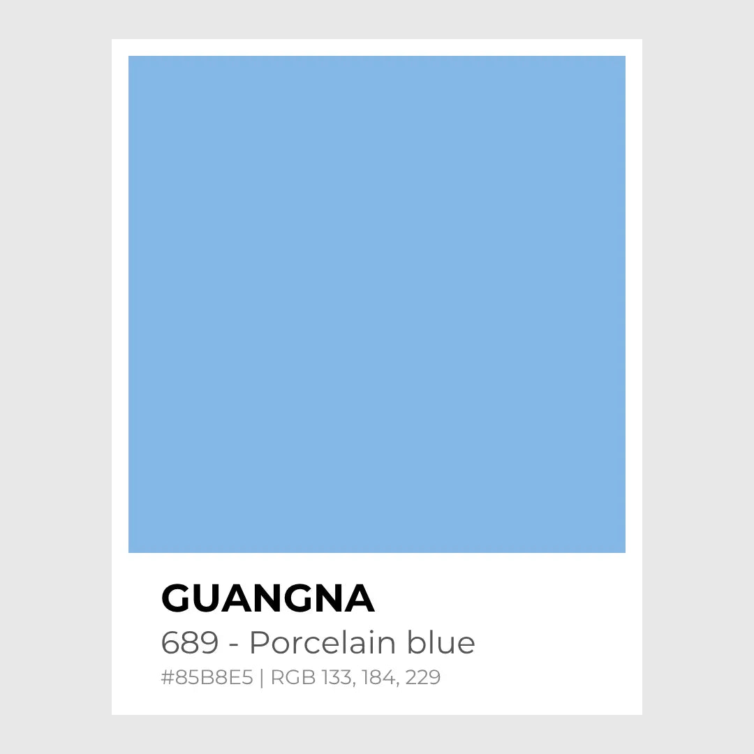 Feutres acryliques - Guangna-689_-_Porcelain_blue - Lovely Colors