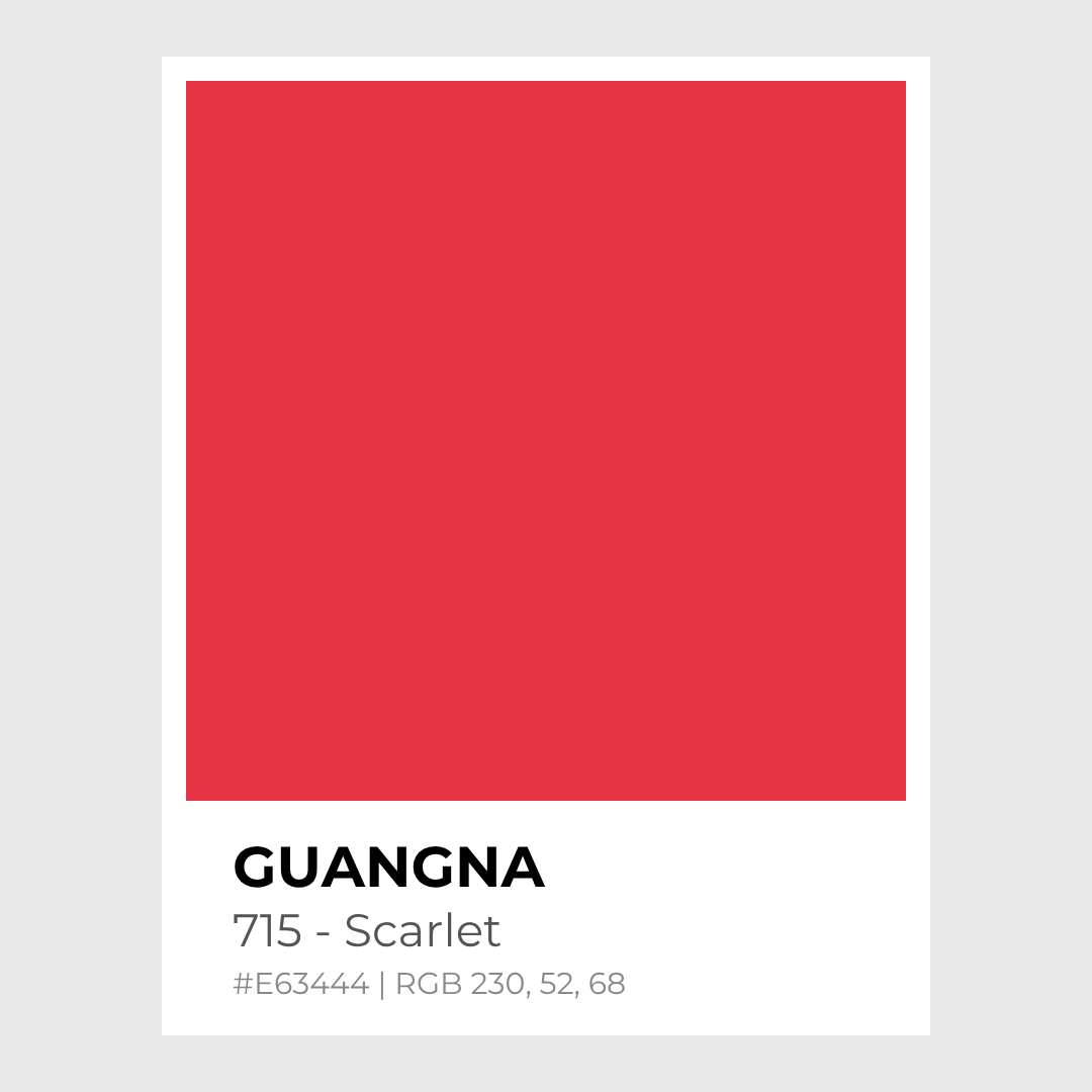 Feutres acryliques - Guangna-715_-_Scarlet - Lovely Colors