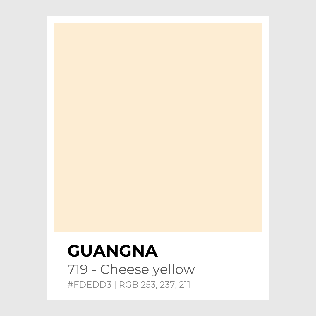 Feutres acryliques - Guangna-719_-_Cheese_yellow - Lovely Colors