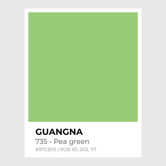 Feutres acryliques - Guangna-735_-_Pea_green - Lovely Colors