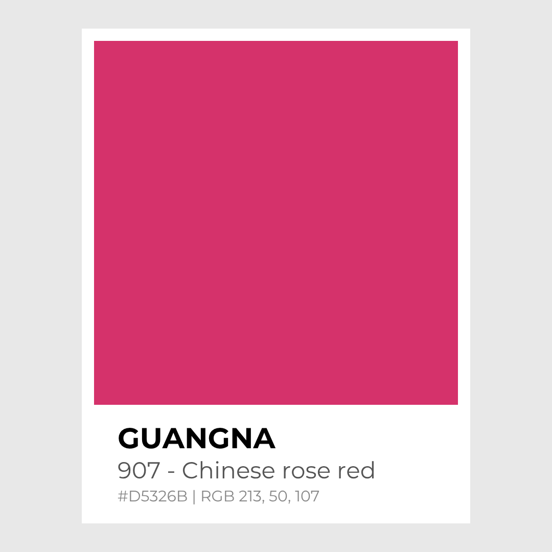 Feutres acryliques - Guangna-907_-_Chinese_rose_red - Lovely Colors