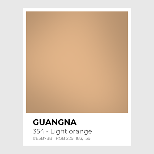 Feutres acryliques - Guangna_354_-_Light_orange - Lovely Colors