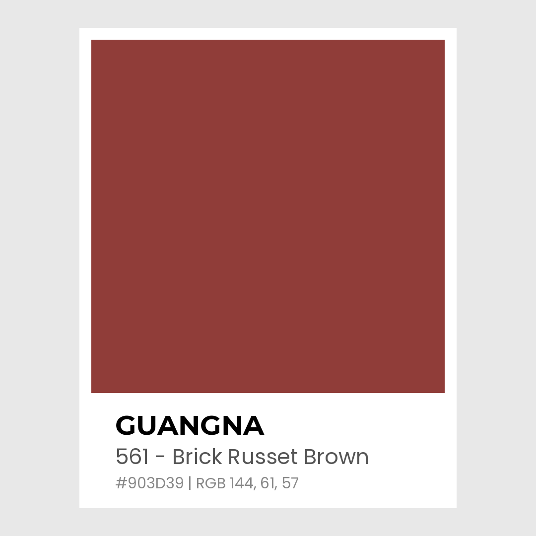 Feutre Acrylique Guangna Brush – 561 – Brick Russet Brown