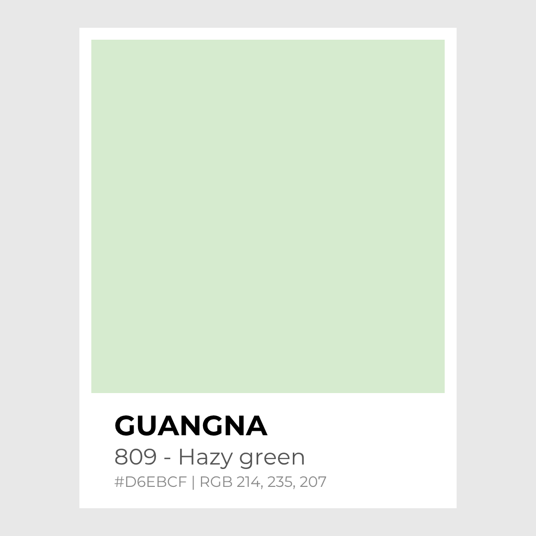 Feutres acryliques - Guangna_809_-_Hazy_green - Lovely Colors