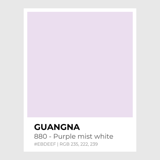 Feutres acryliques - Guangna_880_-_Purple_mist_white - Lovely Colors