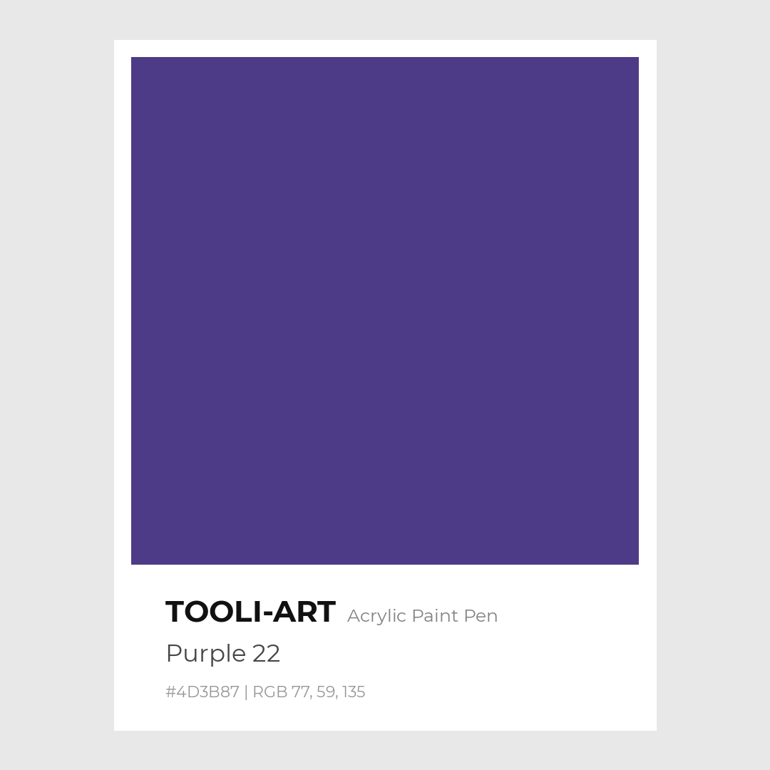 Tooli Art Purple 22
