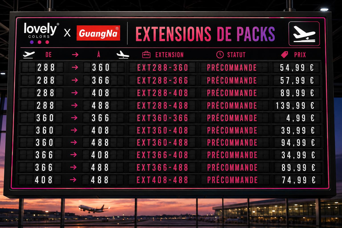 Extensions Packs Guangna