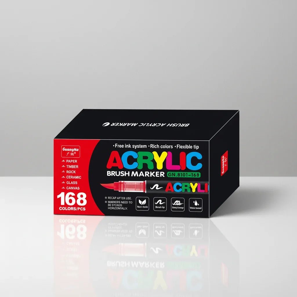 Feutres acryliques - pack-guangna-brush-168-couleurs-1409921 - Lovely Colors