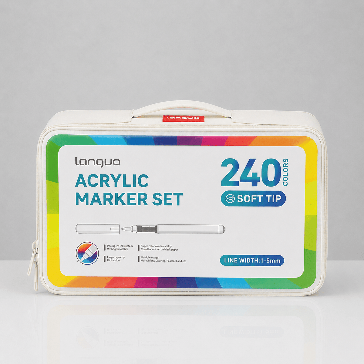 Feutres acryliques - pack-languo-brush-240-couleurs-5937404 - Lovely Colors