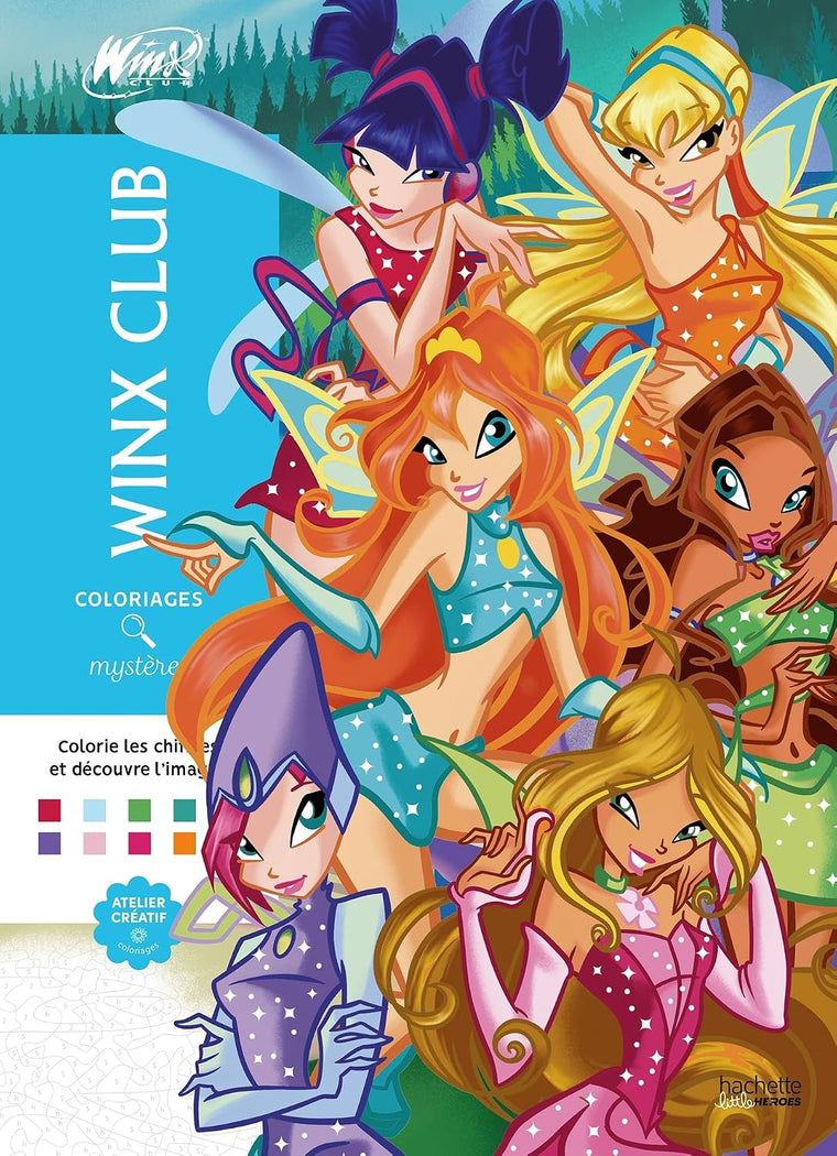 A Paraitre - Coloriages Mystères -  Winx Club - 05/08/2026