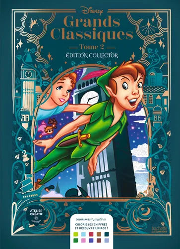 A Paraitre - Coloriages Mystères - Disney - Edition Collector - Les Grands Classiques Tome 2 - 21/10/2026
