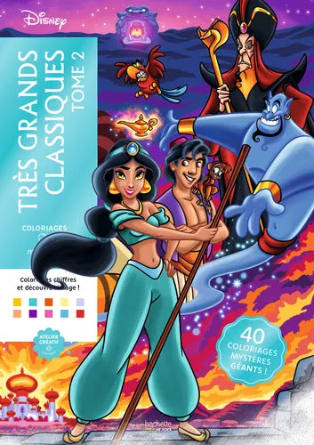 A Paraitre - Coloriages Mystères - Disney - Très Grands Classiques Tome 2 - 04/11/2026