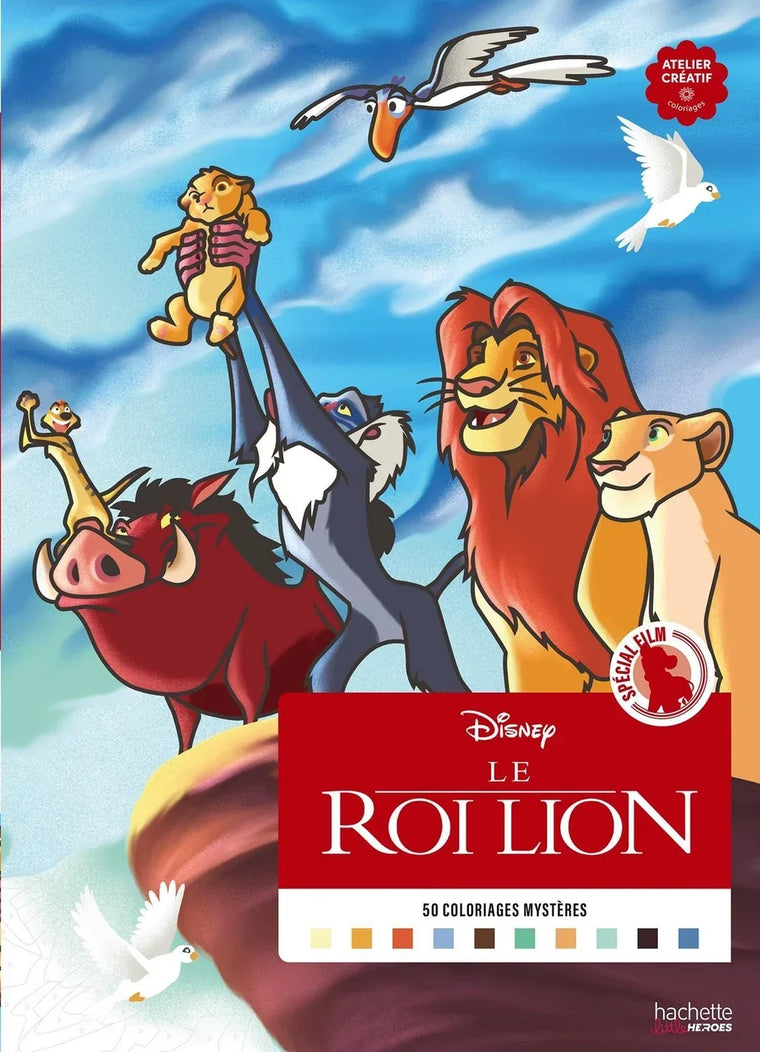 A Paraitre - Coloriages Mystères - Disney - Le Roi Lion - 02/09/2026