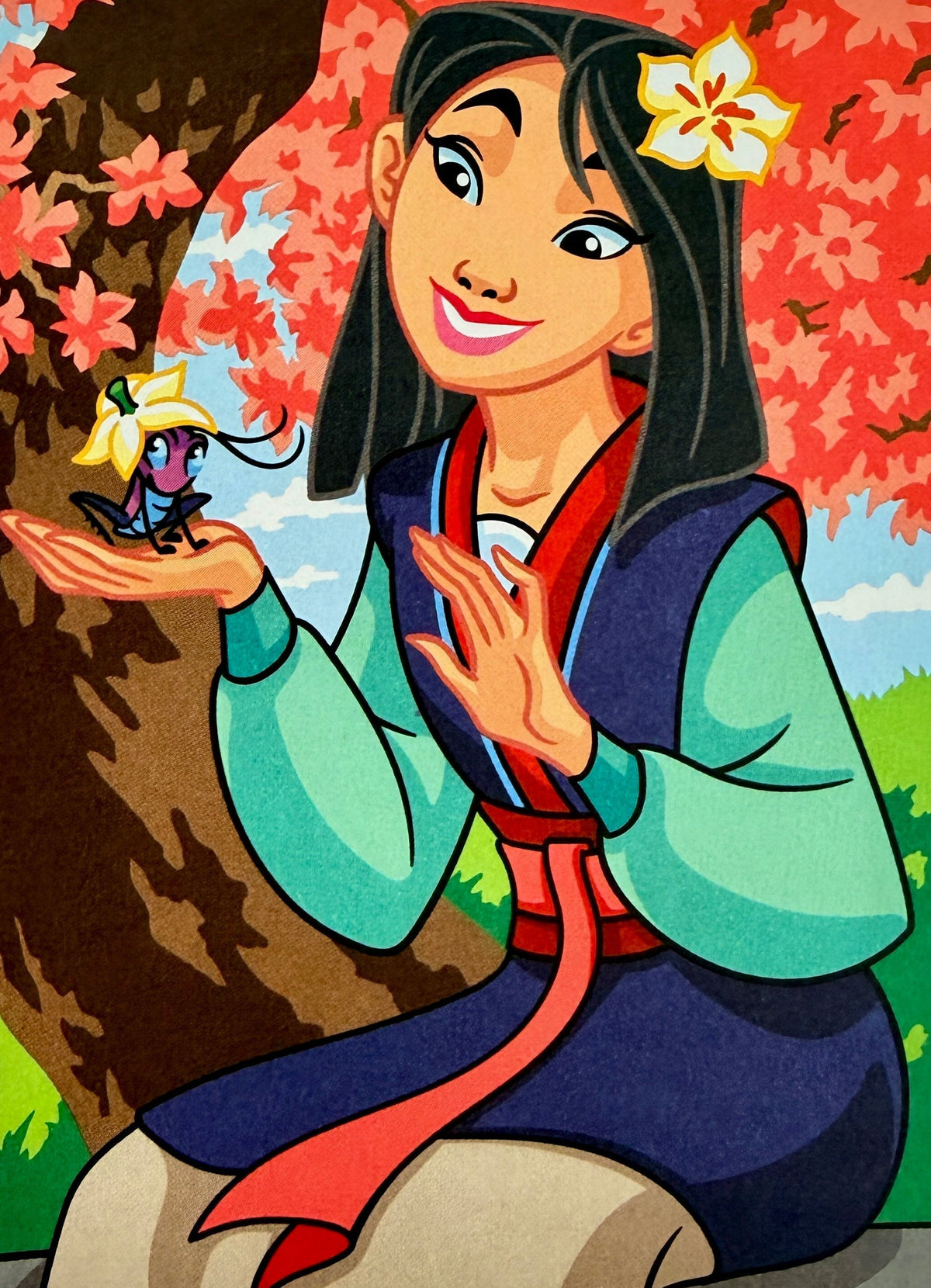 Code Couleur Disney - Princesses Vol 2 - Page 14 - Mulan