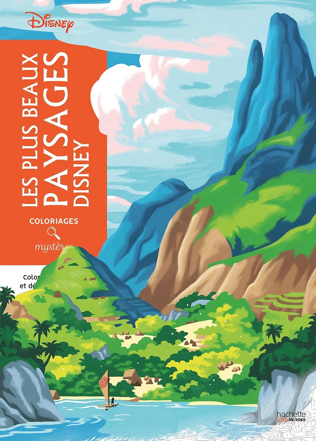 A Paraitre - Coloriages Mystères - Les plus beaux paysages Disney - 07/10/2026