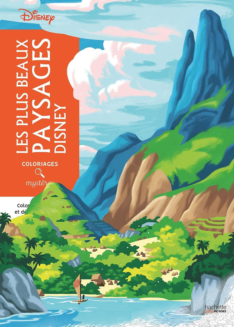 A Paraitre - Coloriages Mystères - Les plus beaux paysages Disney - 07/10/2026