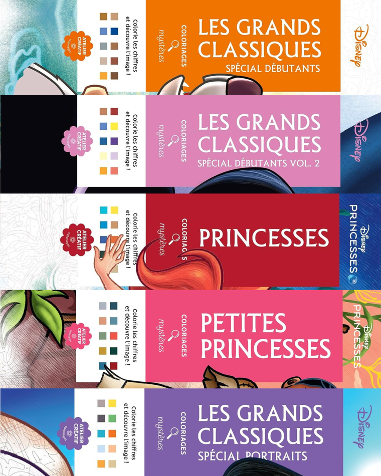 5 livres de coloriage mystère parfaits pour débuter