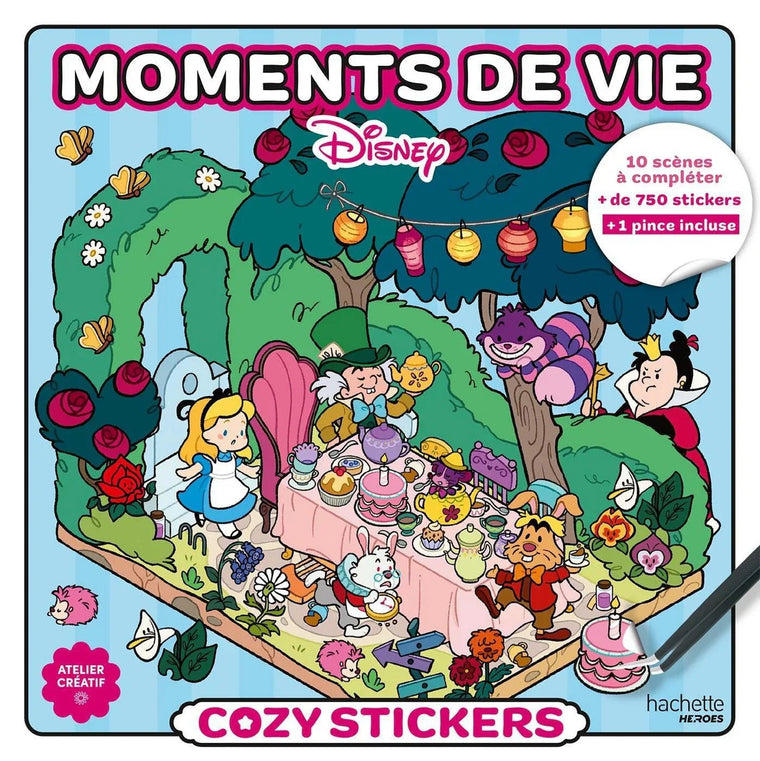 A paraitre prochainement : COZY STICKERS DISNEY - MOMENTS DE VIE (02/09/2026) - Lovely Colors
