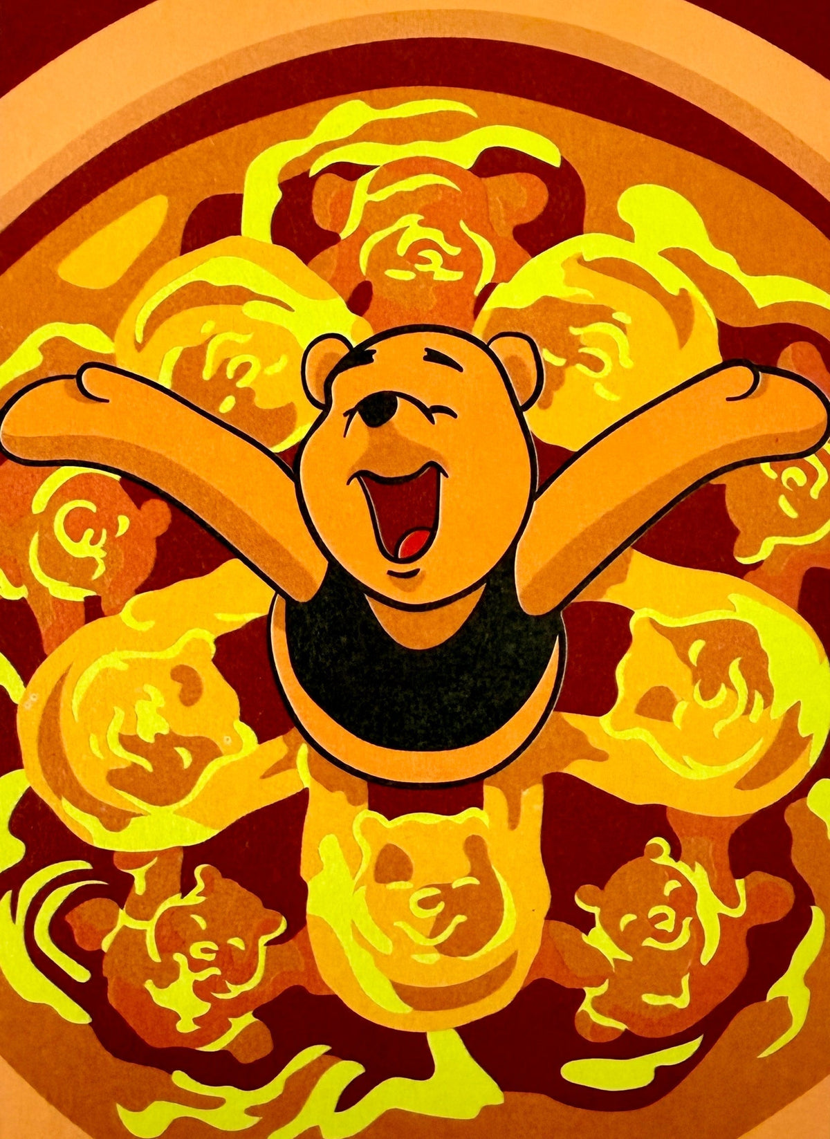Code Couleur Disney - Bestiaire - Page 41 - Winnie - Lovely Colors