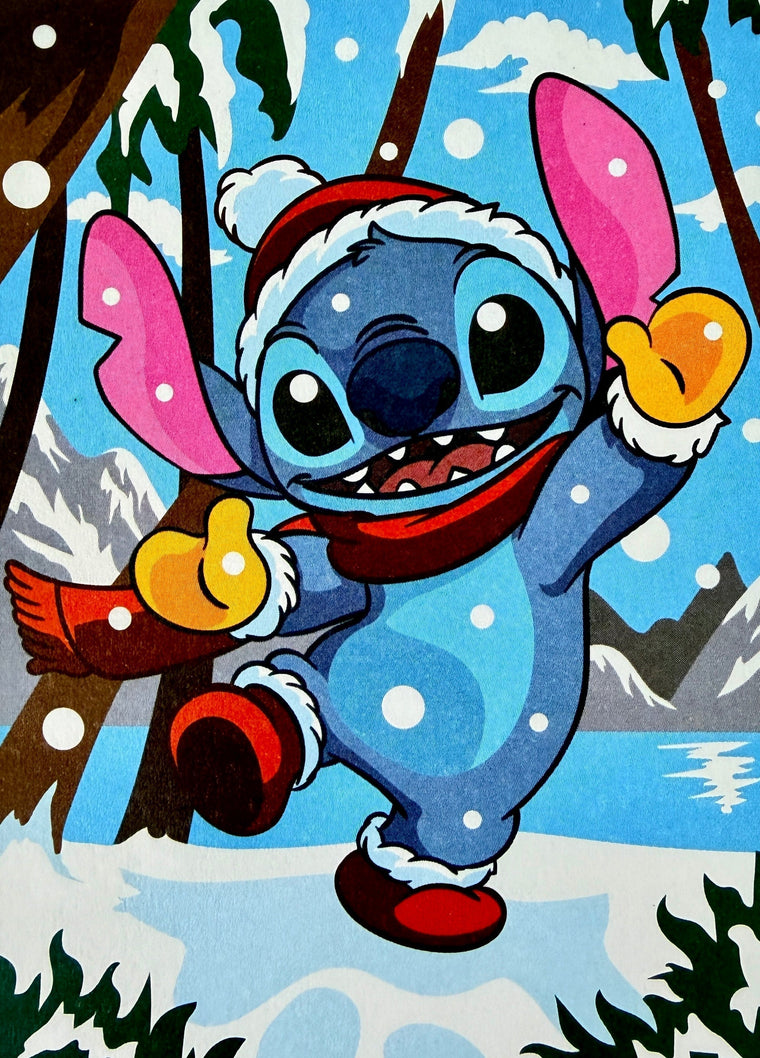 Code Couleur Disney - Hiver - Page 14 - Stitch - Lovely Colors