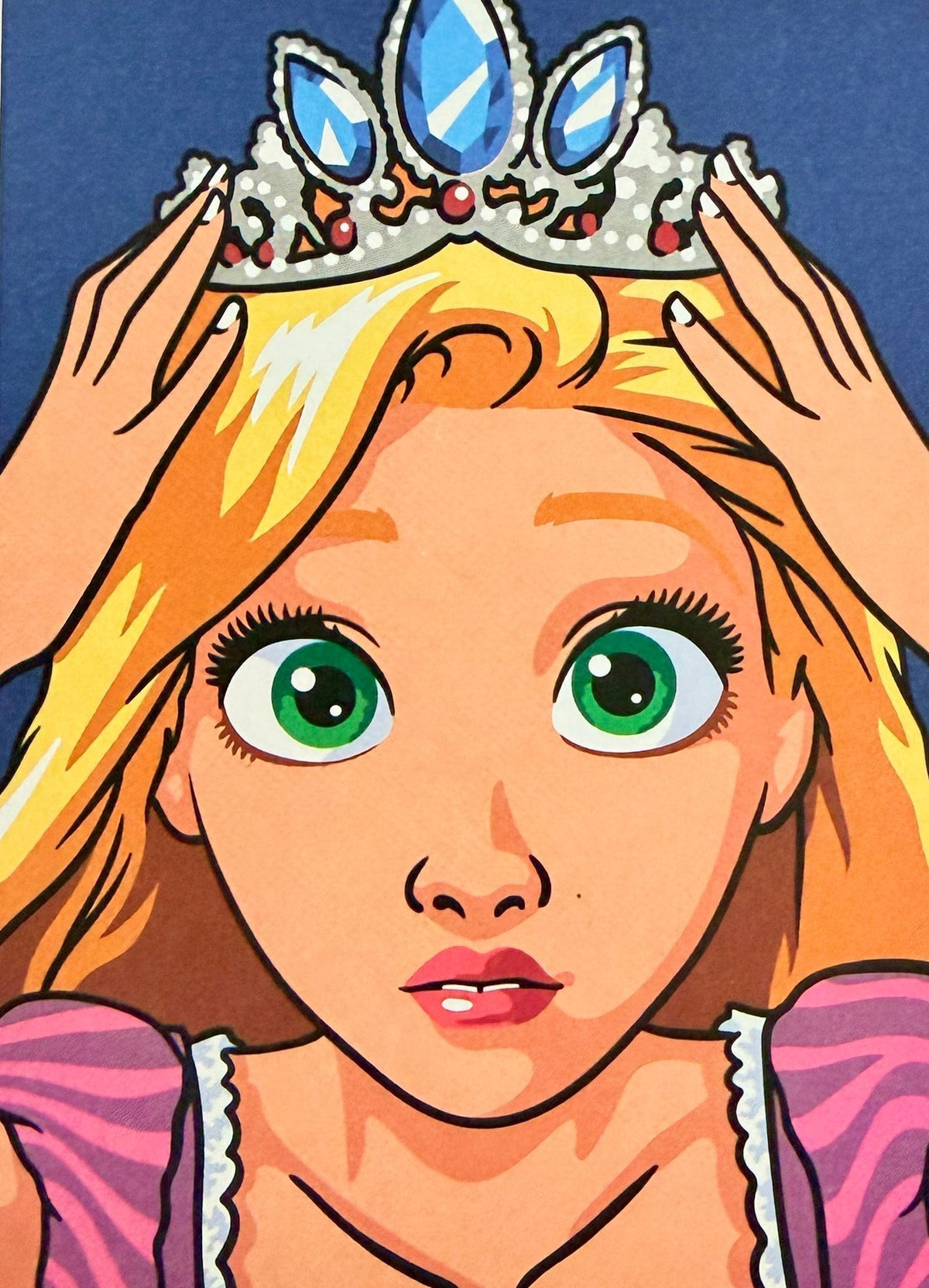Code Couleur Disney - Les Grands Classiques - Tome 4 - Page 41 - Raiponce - Lovely Colors