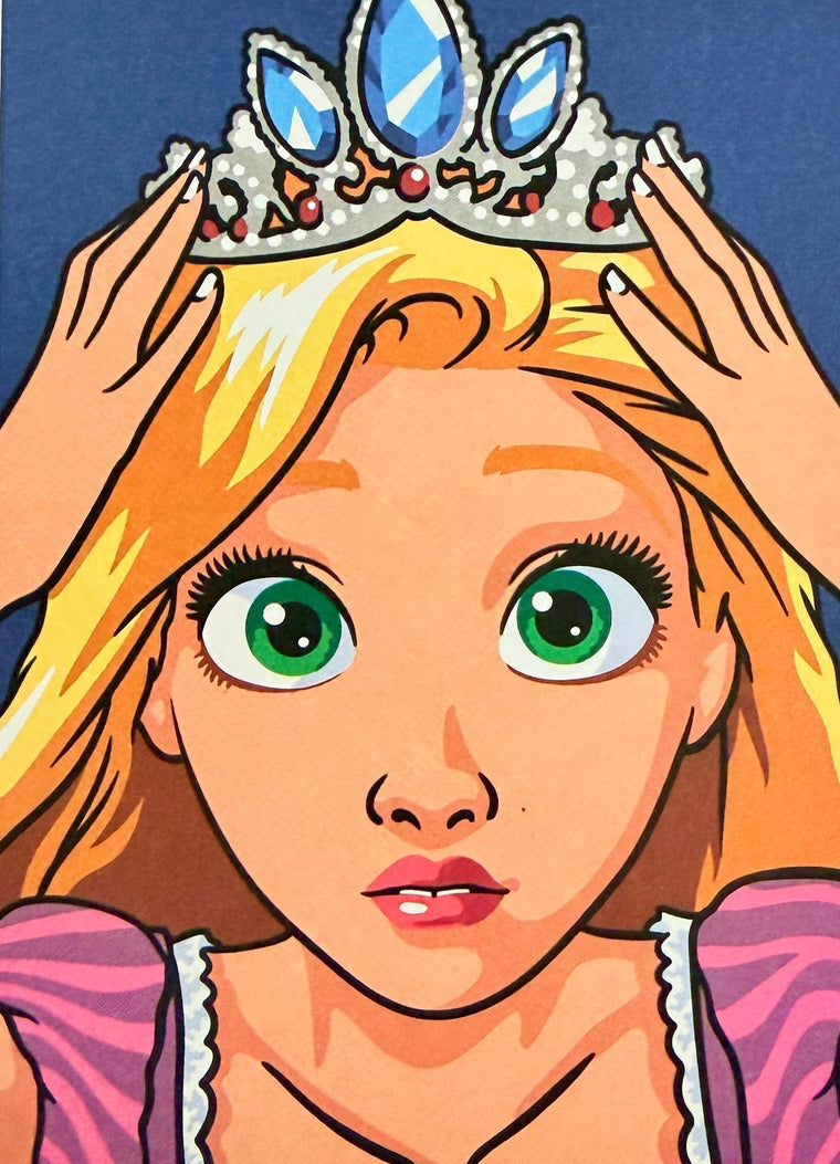 Code Couleur Disney - Les Grands Classiques - Tome 4 - Page 41 - Raiponce - Lovely Colors