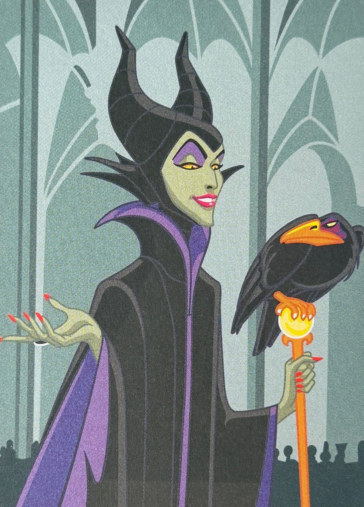 Code Couleur Disney - Méchants - Page 50 - Maléfique - Lovely Colors