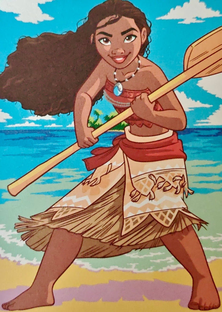 Code Couleur Disney - Princesses - Page 1 - Vaiana - Lovely Colors