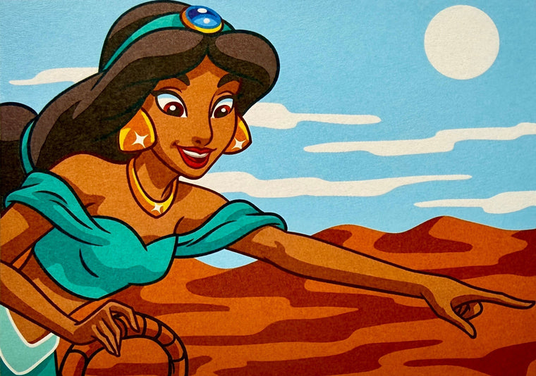 Code Couleur Disney - Princesses - Page 42 - Jasmine - Lovely Colors