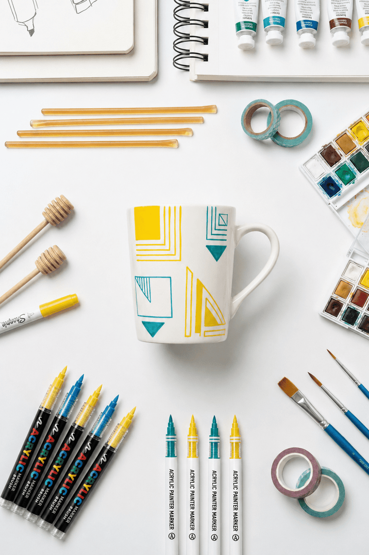 Feutres acryliques : sur quelles surfaces les utiliser ? - Lovely Colors