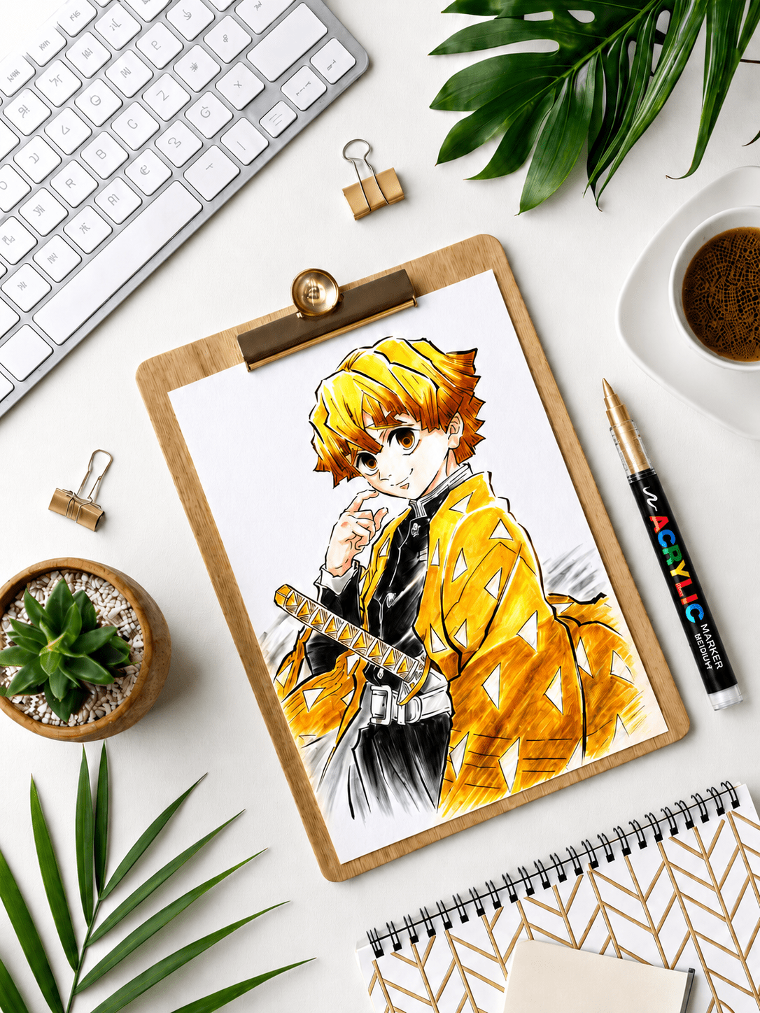 Pourquoi utiliser des feutres acryliques pour dessiner des mangas ? - Lovely Colors