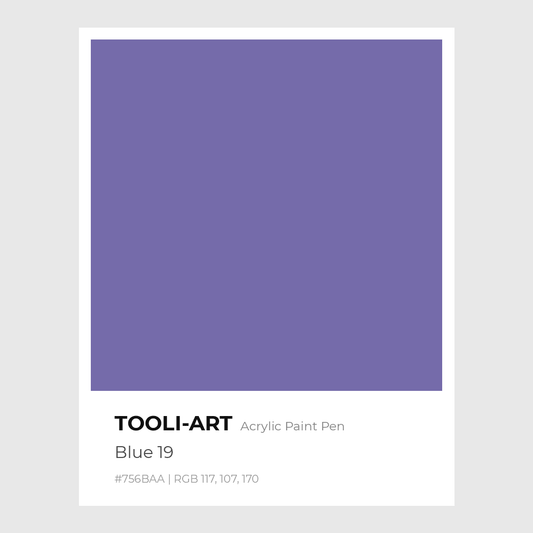Tooli Art Blue 19