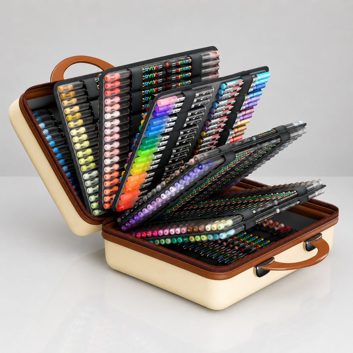Mallette FLYSEA – 504 feutres acryliques Brush