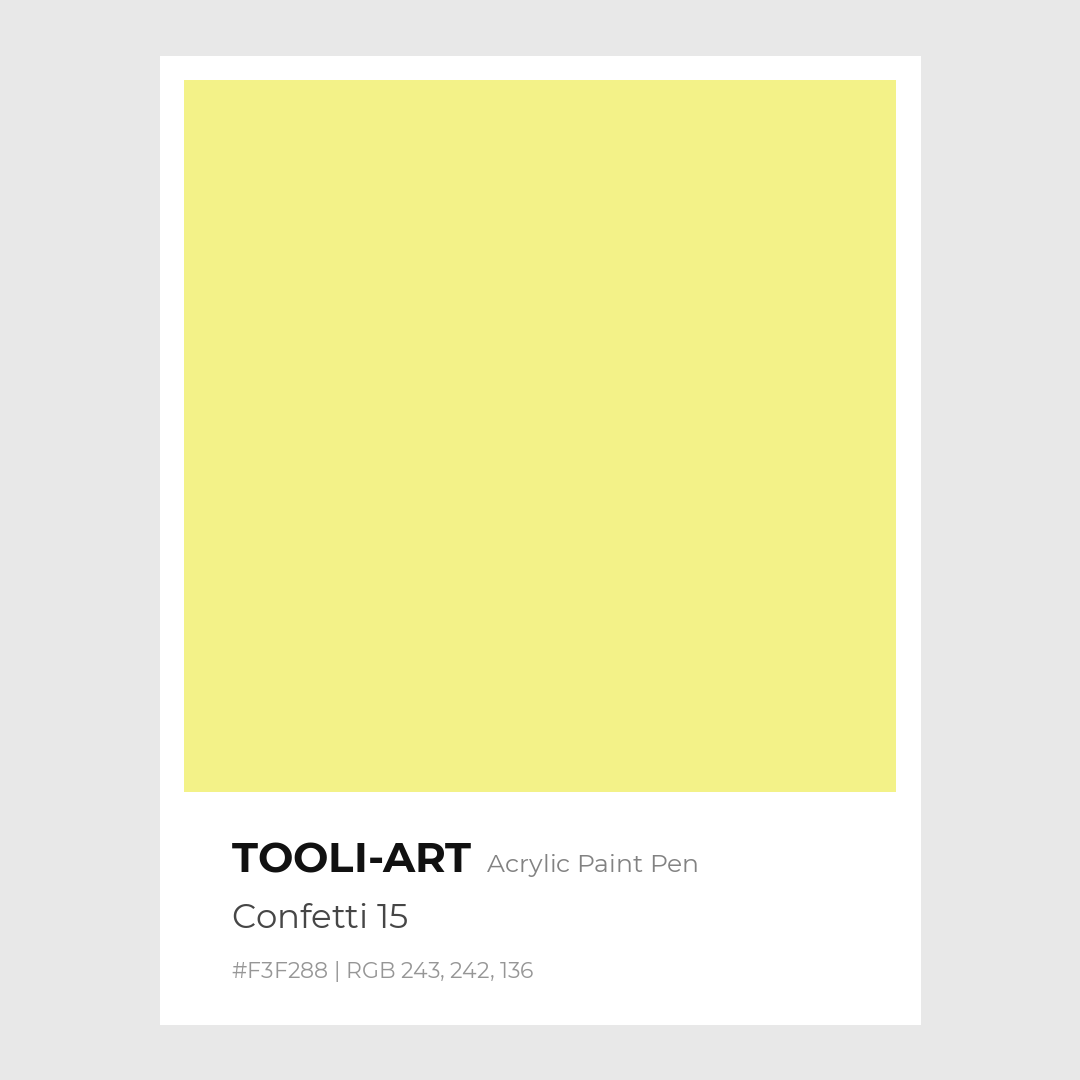 Tooli Art Confetti 15