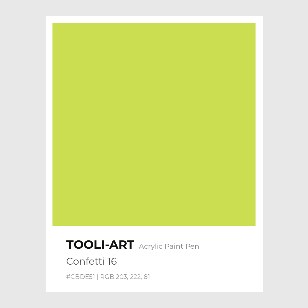 Tooli Art Confetti 16