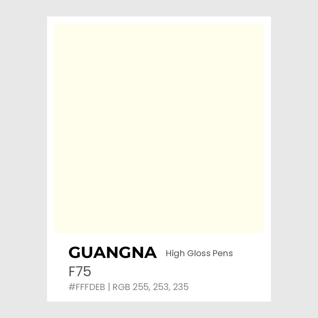 Feutre Acrylique Guangna High Gloss Pen – F75