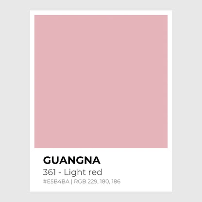 Feutres acryliques - Guangna-361_-_Light_red - Lovely Colors