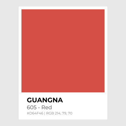 Feutres acryliques - Guangna-605_-_Red - Lovely Colors