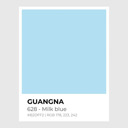 Feutres acryliques - Guangna-628_-_Milk_blue - Lovely Colors