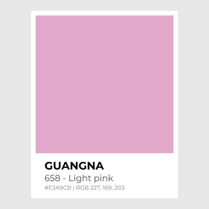 Feutres acryliques - Guangna-658_-_Light_pink - Lovely Colors