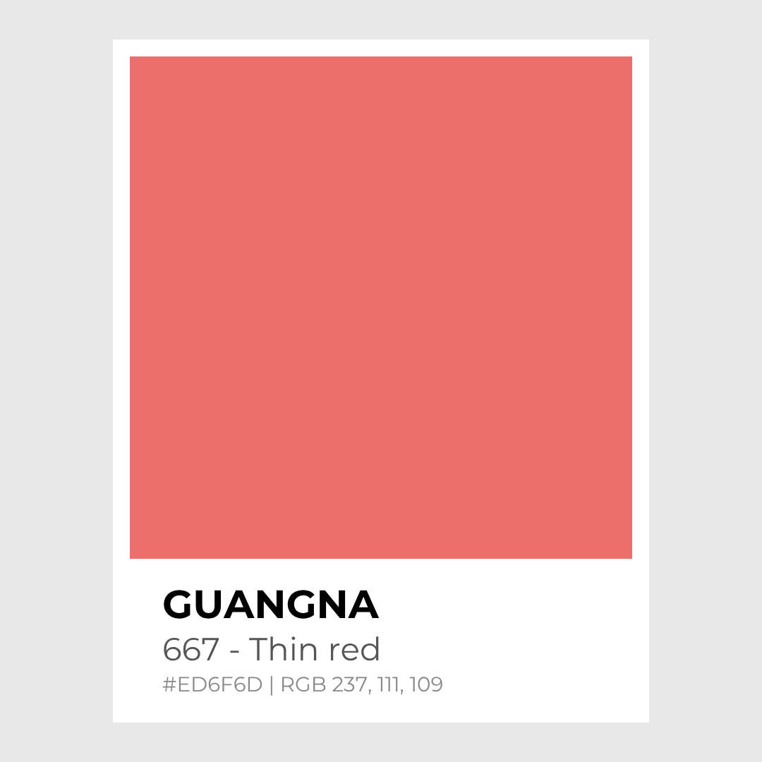 Feutres acryliques - Guangna-667_-_Thin_red - Lovely Colors
