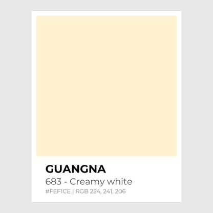 Feutres acryliques - Guangna-683_-_Creamy_white - Lovely Colors