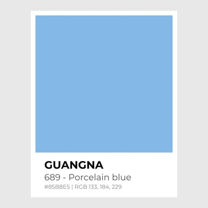 Feutres acryliques - Guangna-689_-_Porcelain_blue - Lovely Colors